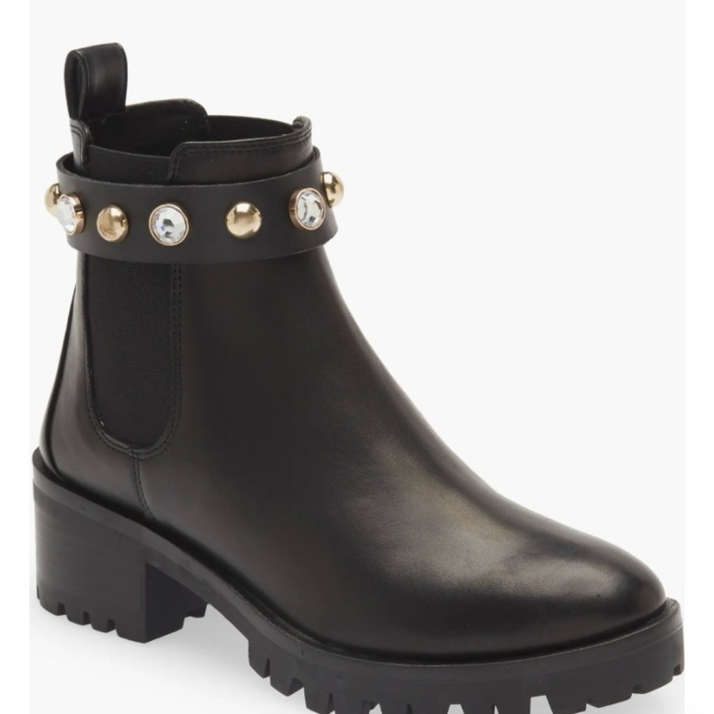 Karl Lagerferd Paris - Porshay Lug Sole Women’s Bootie - Size 6.5